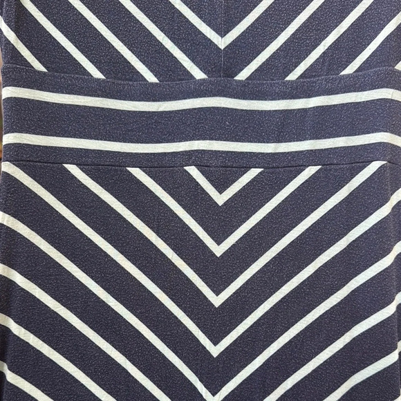 Apt. 9 Blue and White A-Line Sleeveless Maxi Dress - Picture 3 of 4